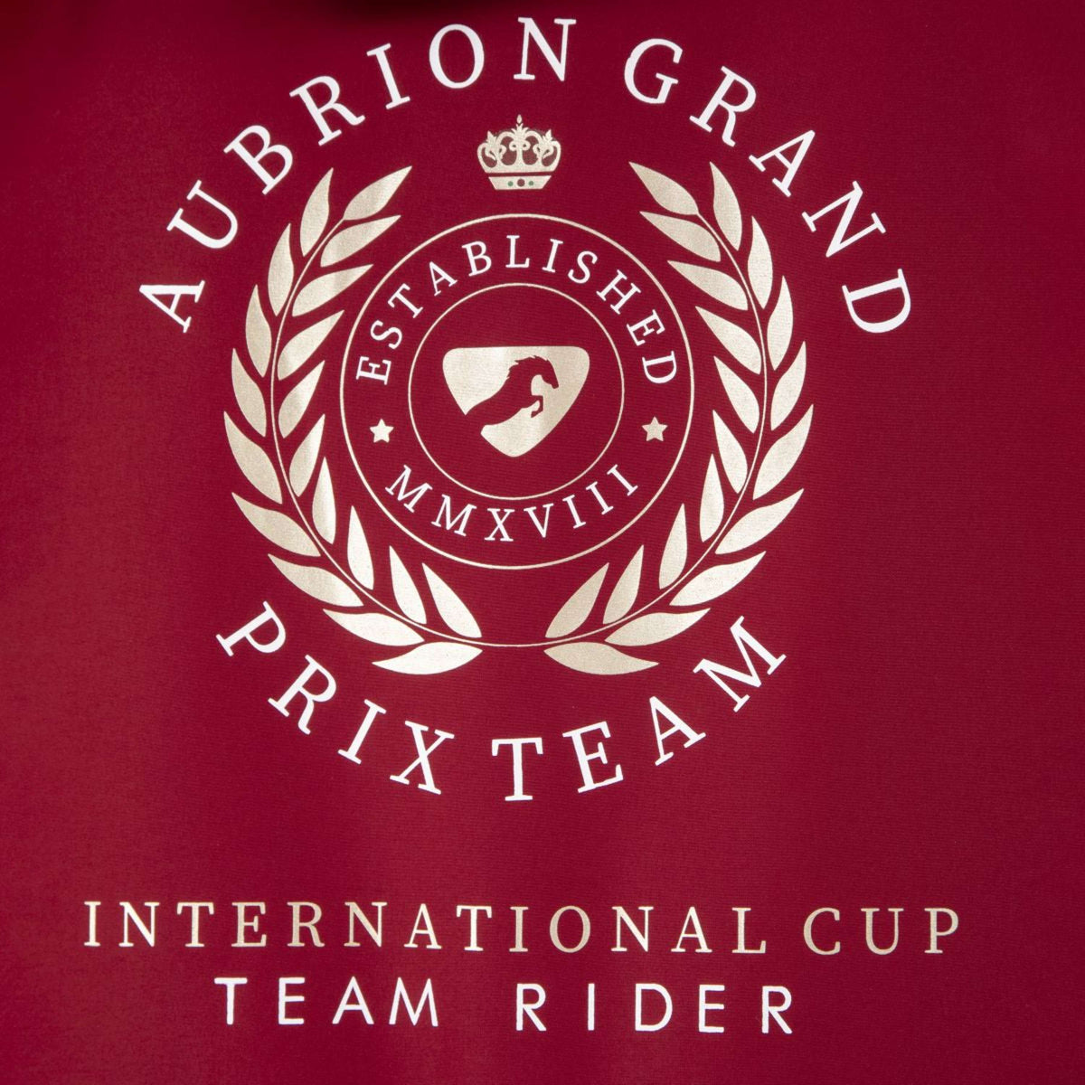 Aubrion by Shires Chaqueta Team All Weather Rojo