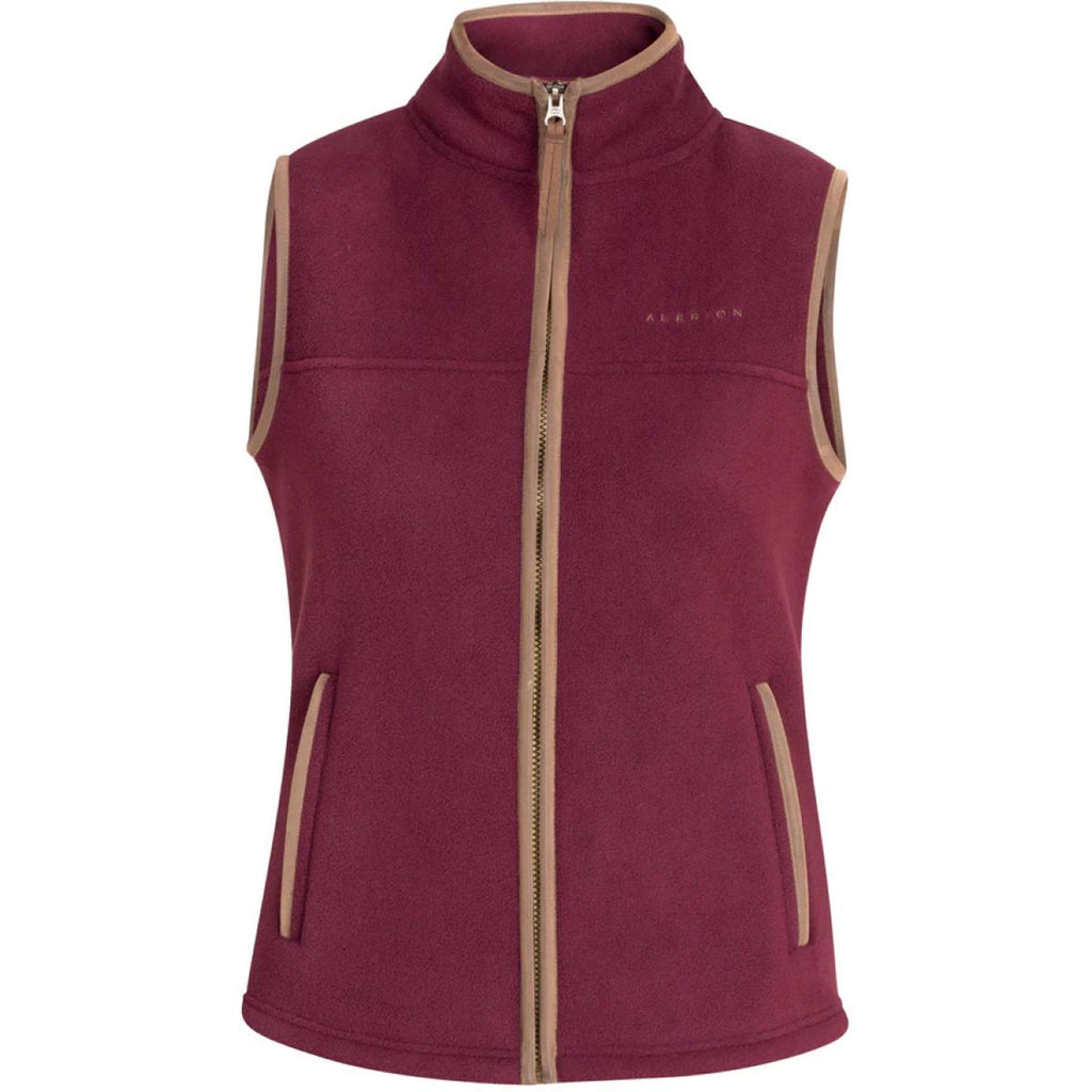Aubrion by Shires Chaleco Original Fleece Hombres Maroon