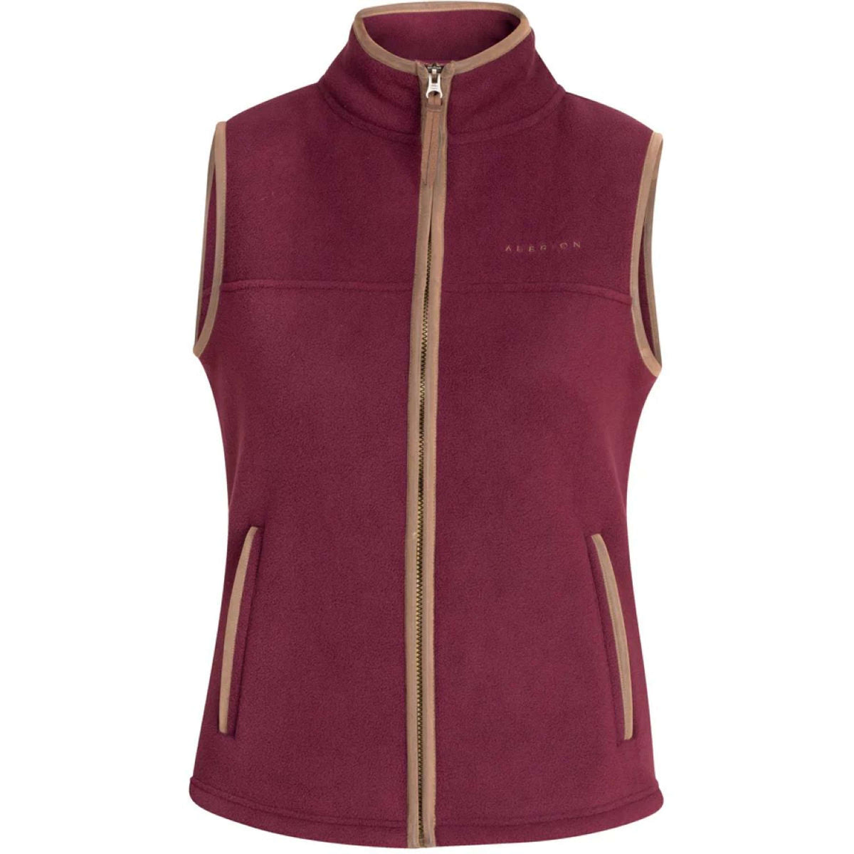 Aubrion by Shires Chaleco Original Fleece Hombres Maroon