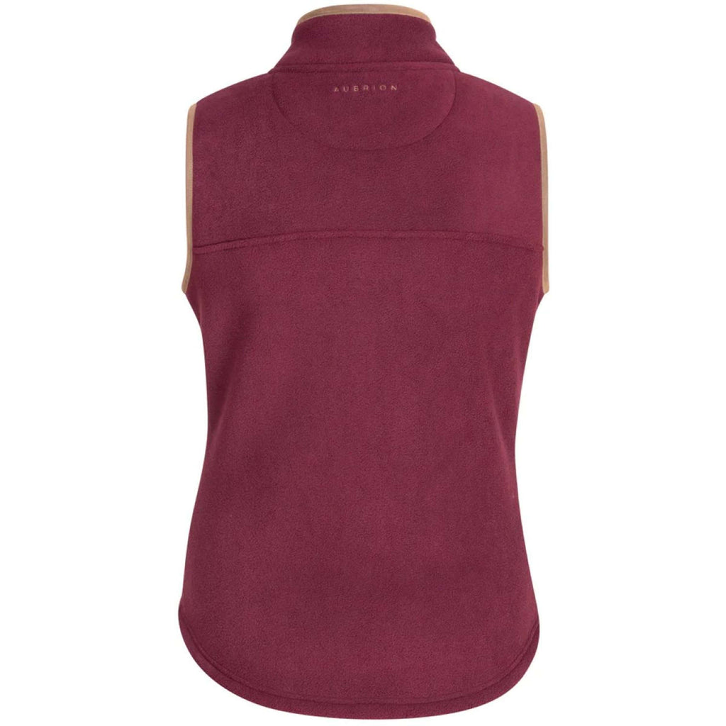 Aubrion by Shires Chaleco Original Fleece Hombres Maroon
