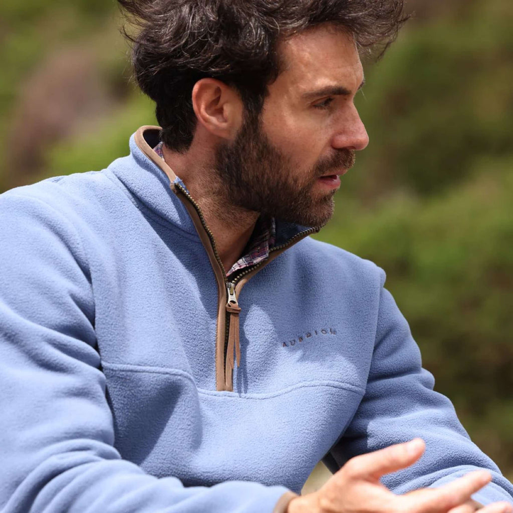 Aubrion by Shires Suéter Original Fleece Hombres Azul