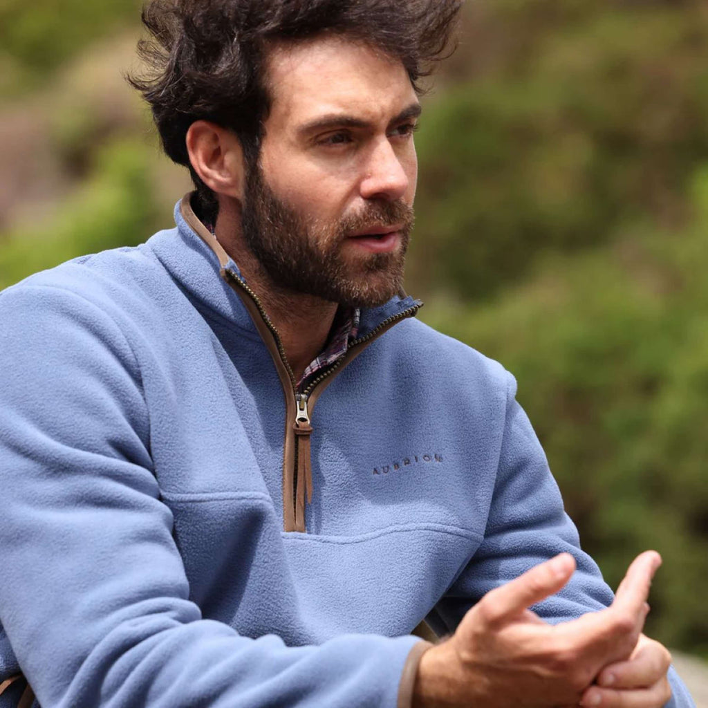 Aubrion by Shires Suéter Original Fleece Hombres Azul