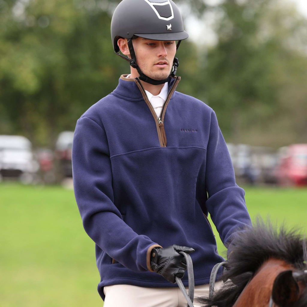 Aubrion by Shires Suéter Original Fleece Hombres Navy