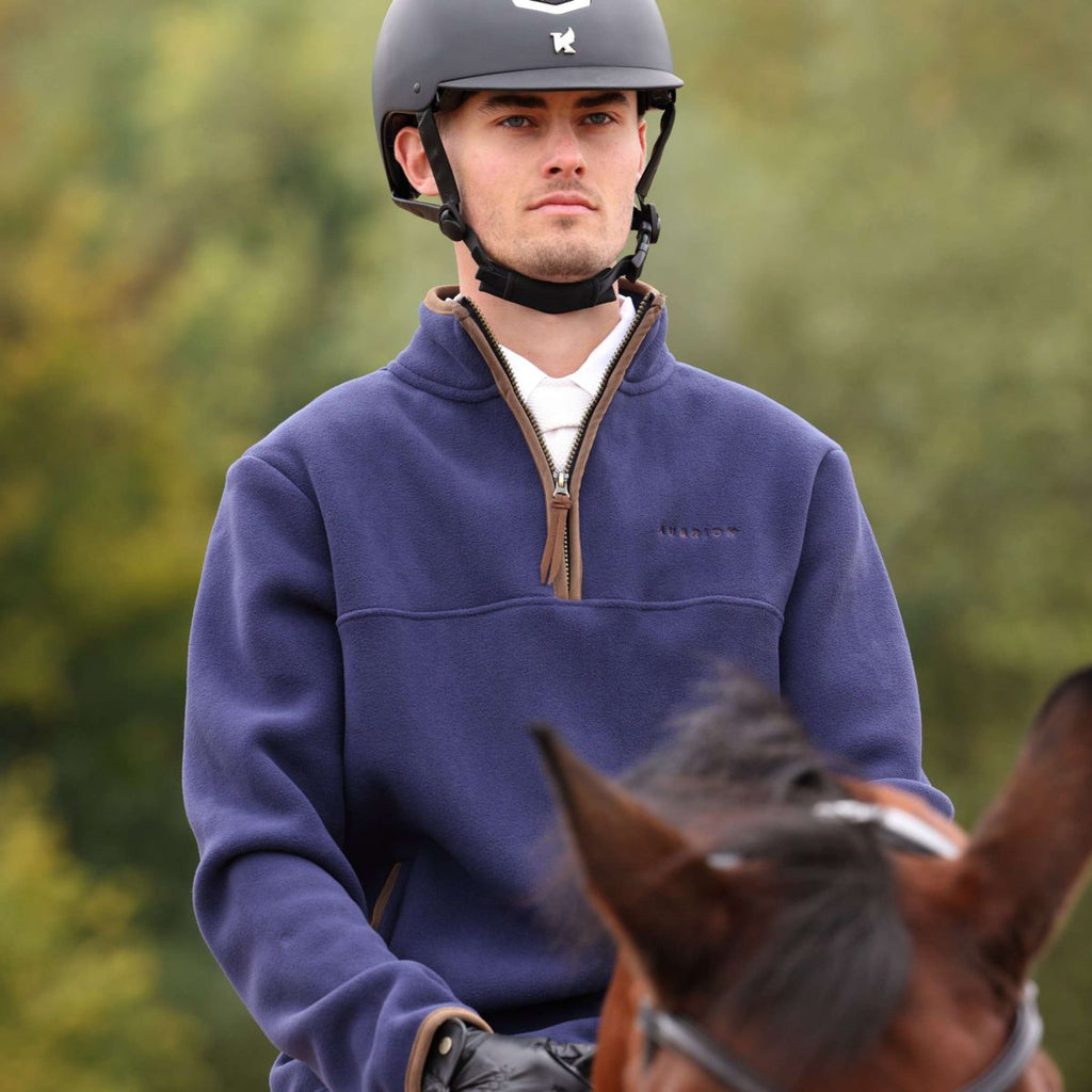 Aubrion by Shires Suéter Original Fleece Hombres Navy