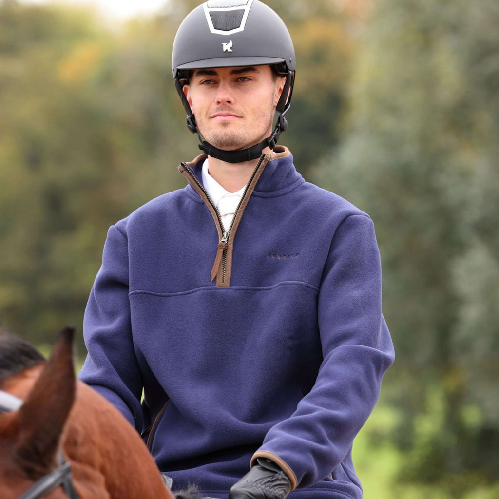 Aubrion by Shires Suéter Original Fleece Hombres Navy