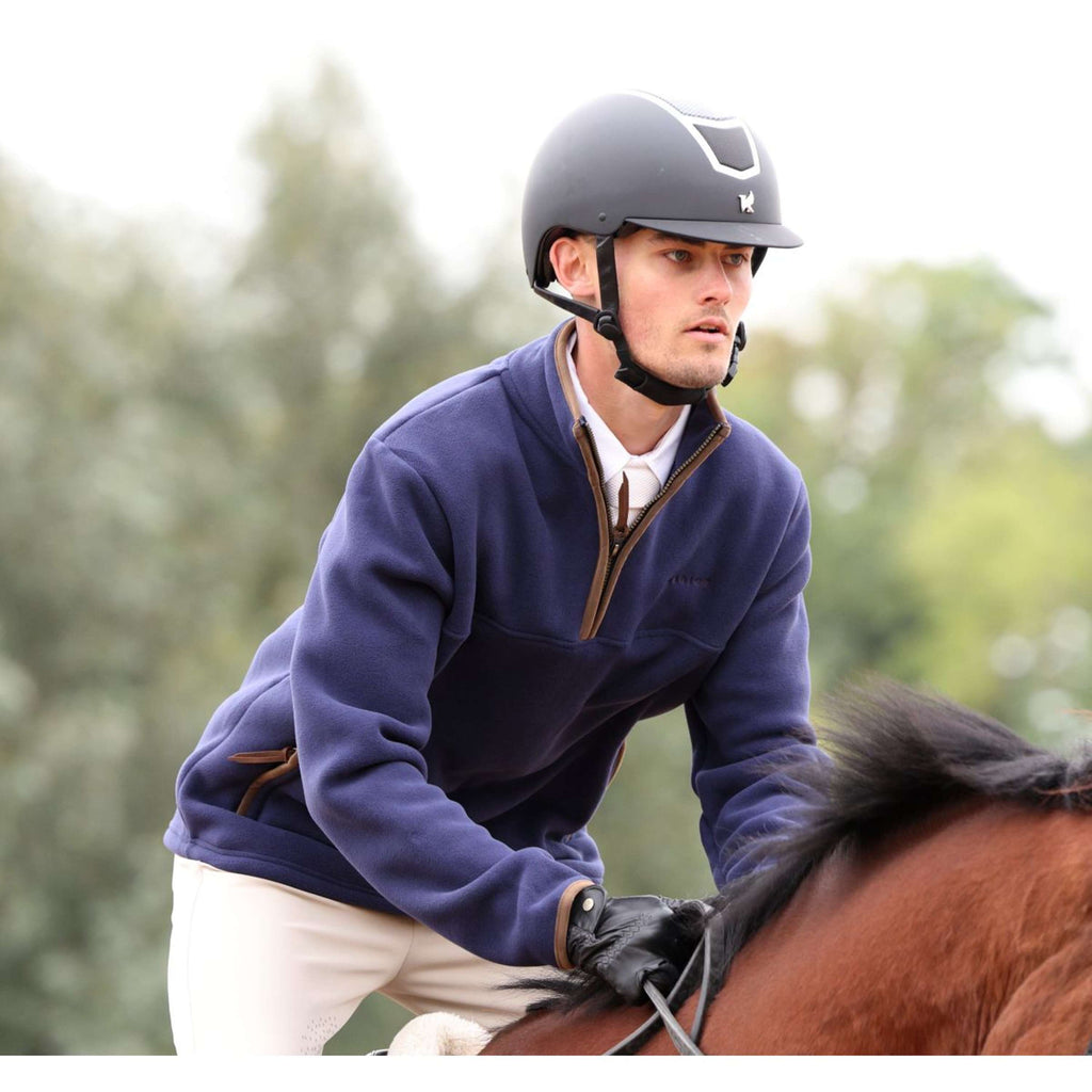 Aubrion by Shires Suéter Original Fleece Hombres Navy