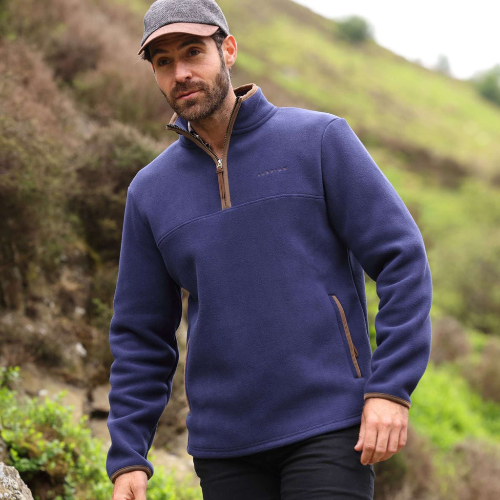 Aubrion by Shires Suéter Original Fleece Hombres Navy