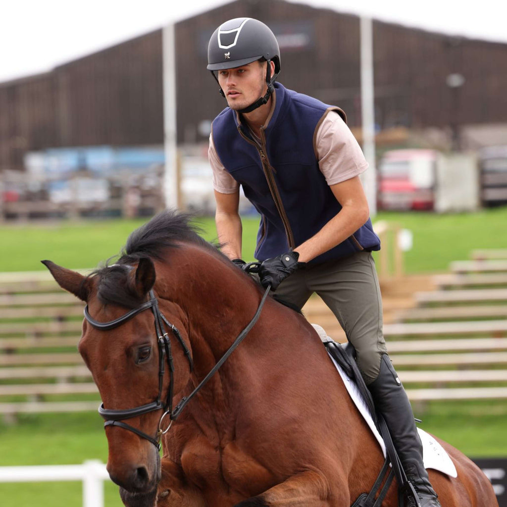 Aubrion by Shires Chaleco Original Fleece Hombres Navy