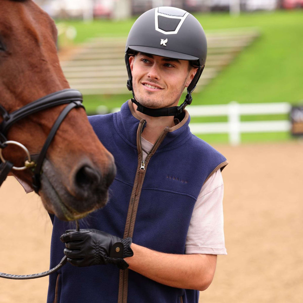 Aubrion by Shires Chaleco Original Fleece Hombres Navy