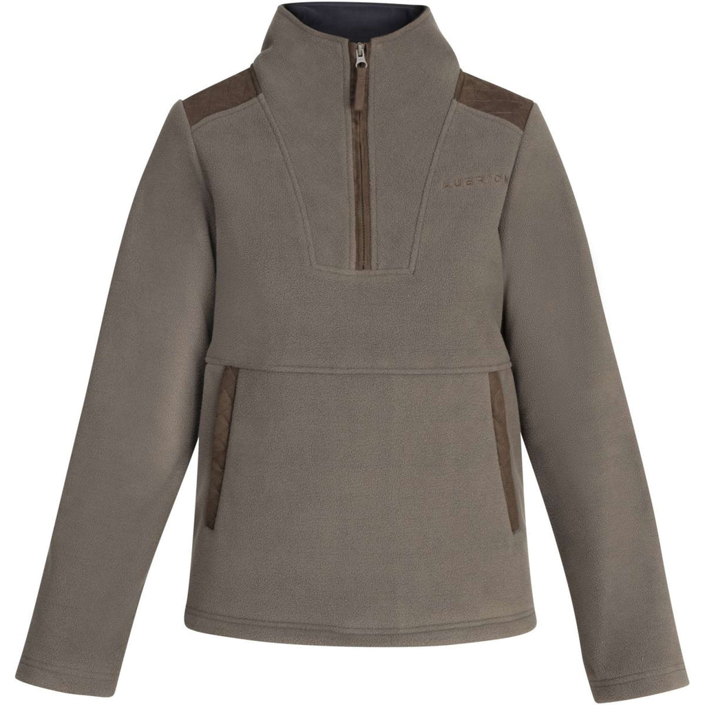 Aubrion by Shires Suéter Heritage Fleece Oliva oscura