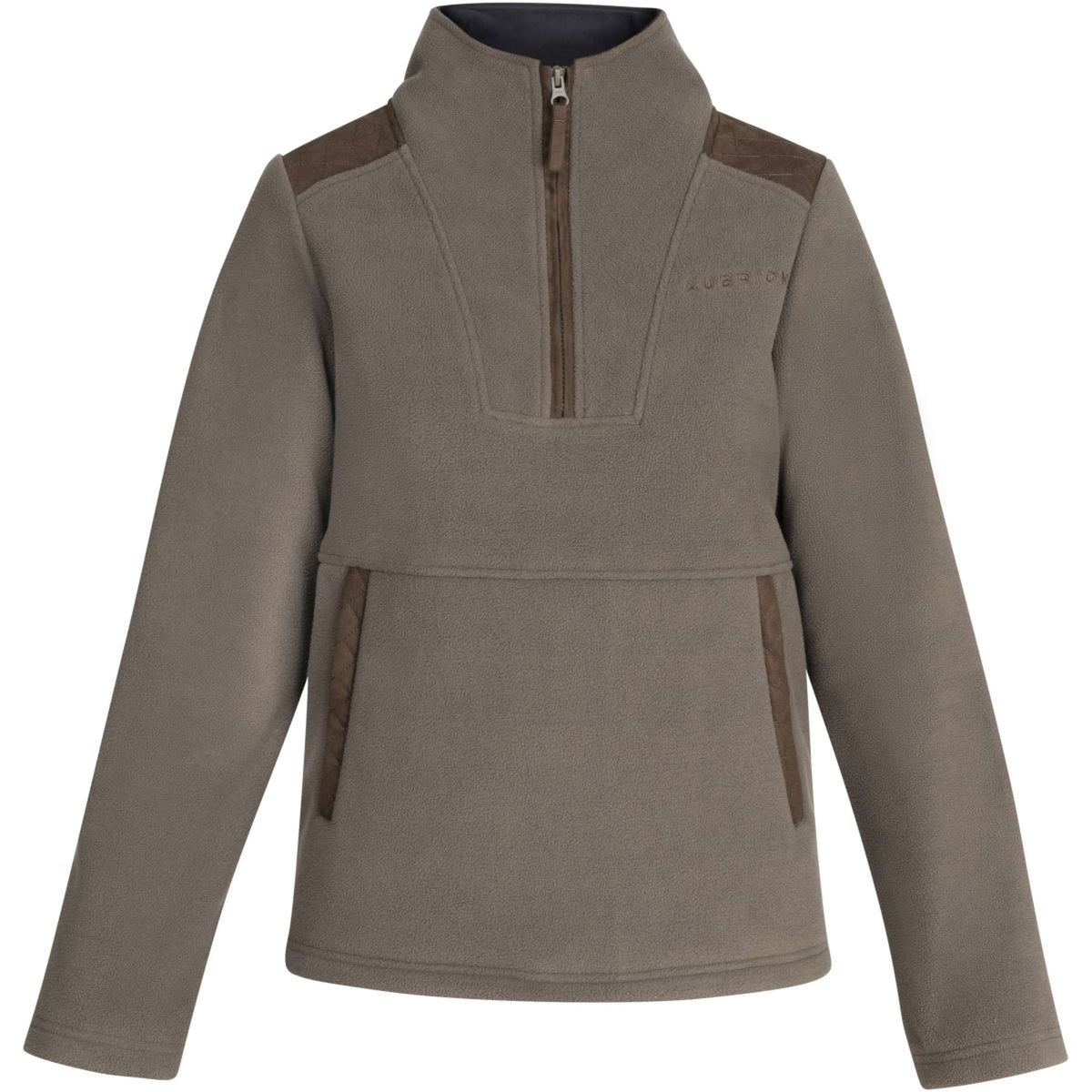 Aubrion by Shires Suéter Heritage Fleece Oliva oscura