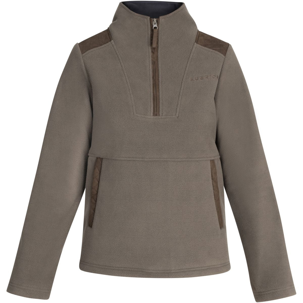 Aubrion by Shires Suéter Heritage Fleece Oliva oscura