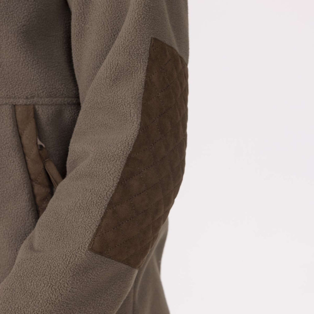 Aubrion by Shires Suéter Heritage Fleece Oliva oscura