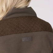 Aubrion by Shires Suéter Heritage Fleece Oliva oscura