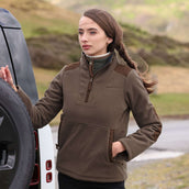 Aubrion by Shires Suéter Heritage Fleece Oliva oscura