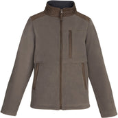 Aubrion by Shires Sudadera con capucha y cremallera Heritage Fleece Oliva oscura