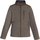 Aubrion by Shires Sudadera con capucha y cremallera Heritage Fleece Oliva oscura