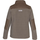 Aubrion by Shires Sudadera con capucha y cremallera Heritage Fleece Oliva oscura