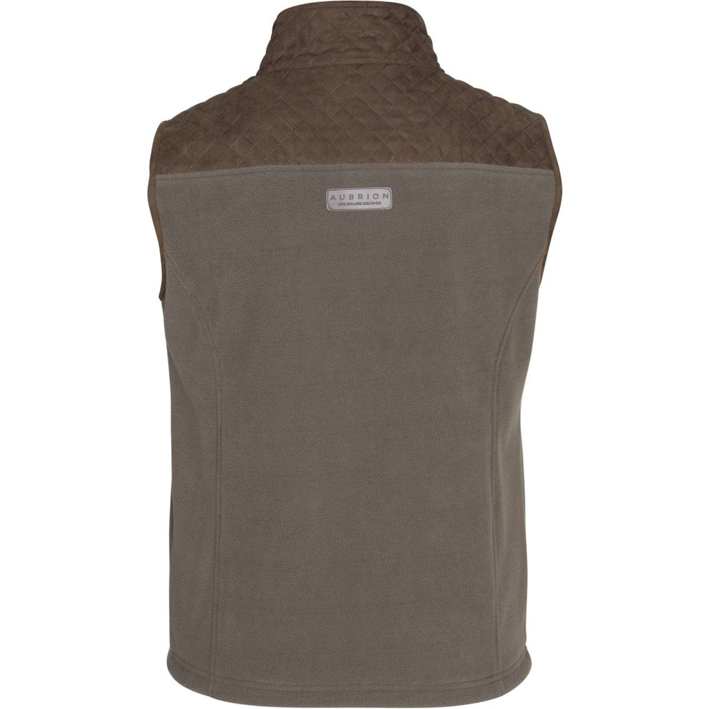 Aubrion by Shires Chaleco Heritage Fleece Oliva oscura