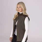 Aubrion by Shires Chaleco Heritage Fleece Oliva oscura