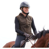 Aubrion by Shires Chaleco Heritage Fleece Oliva oscura