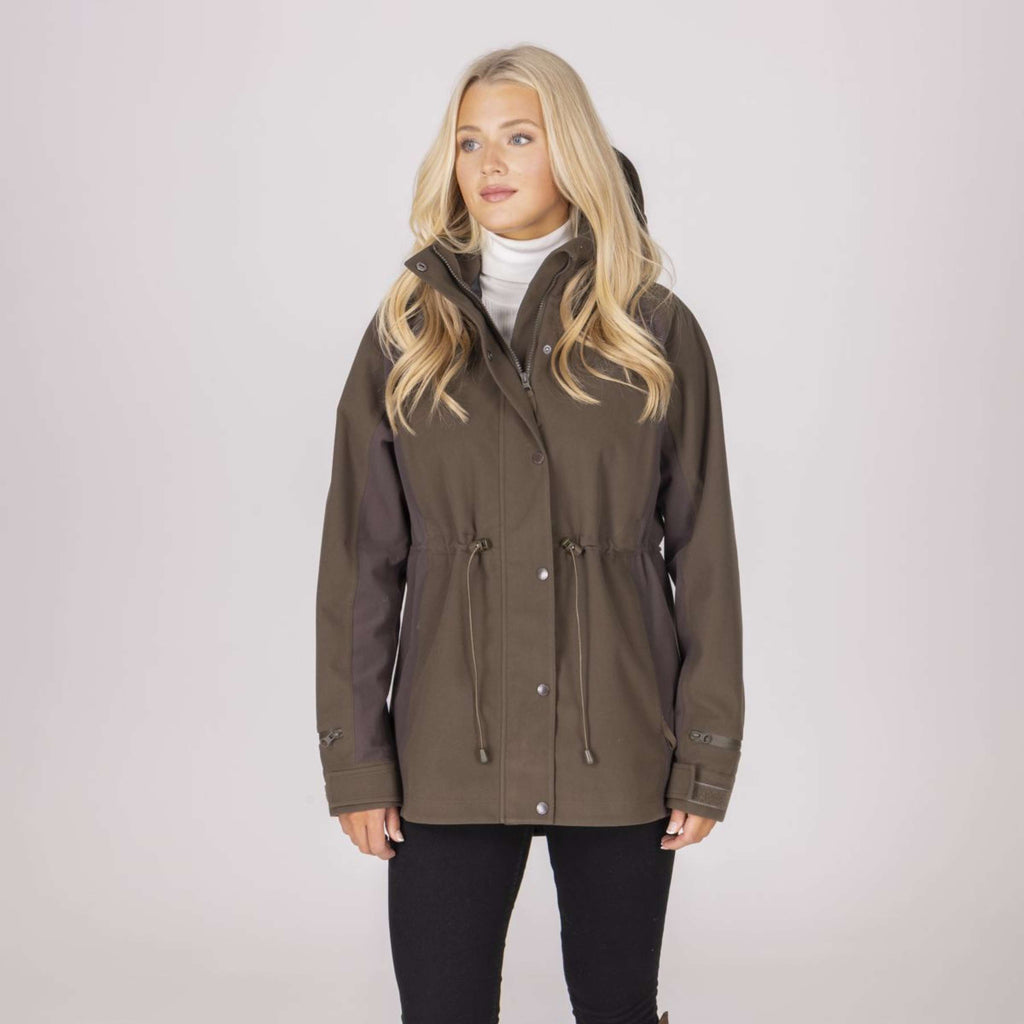 Aubrion by Shires Chaqueta Heritage Oliva oscura