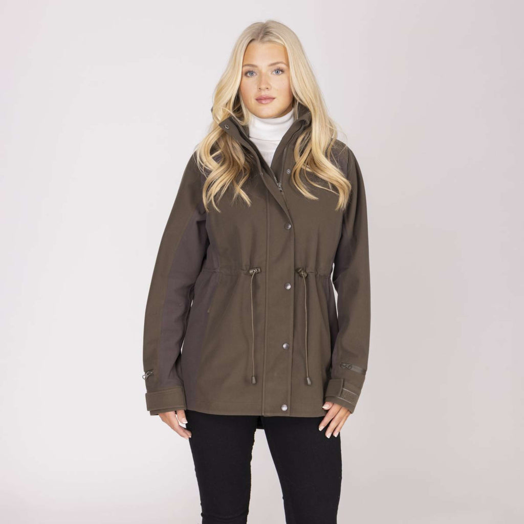 Aubrion by Shires Chaqueta Heritage Oliva oscura