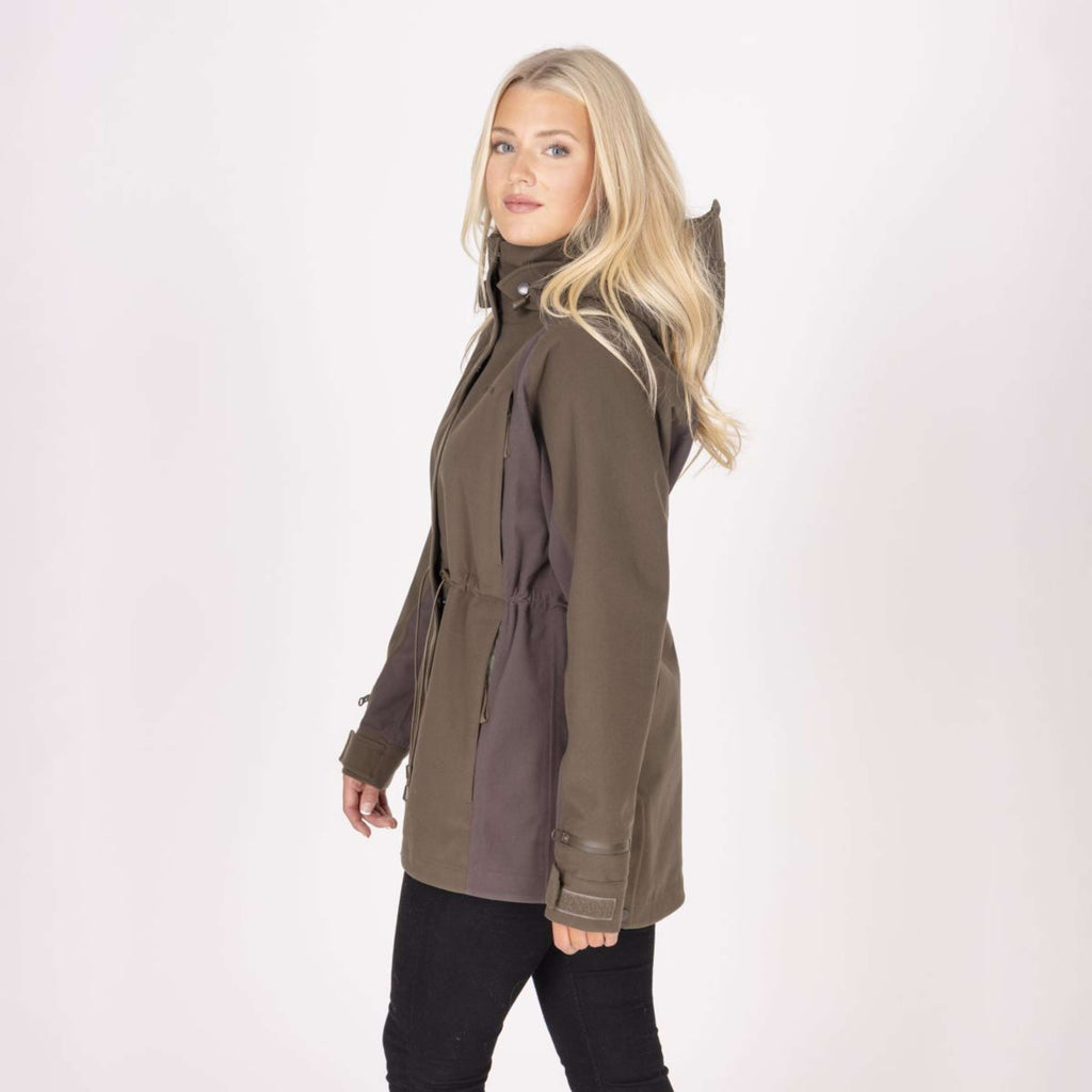 Aubrion by Shires Chaqueta Heritage Oliva oscura