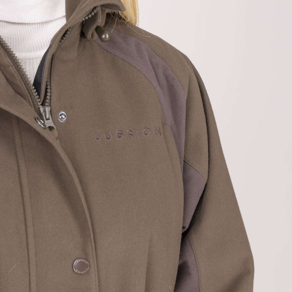 Aubrion by Shires Chaqueta Heritage Oliva oscura