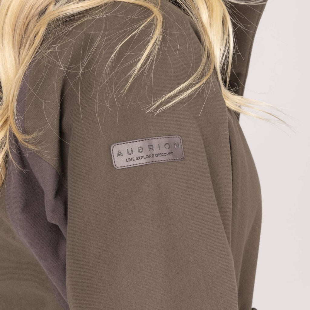 Aubrion by Shires Chaqueta Heritage Oliva oscura