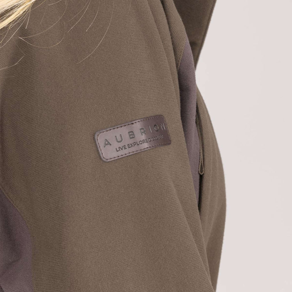 Aubrion by Shires Chaqueta Heritage Oliva oscura