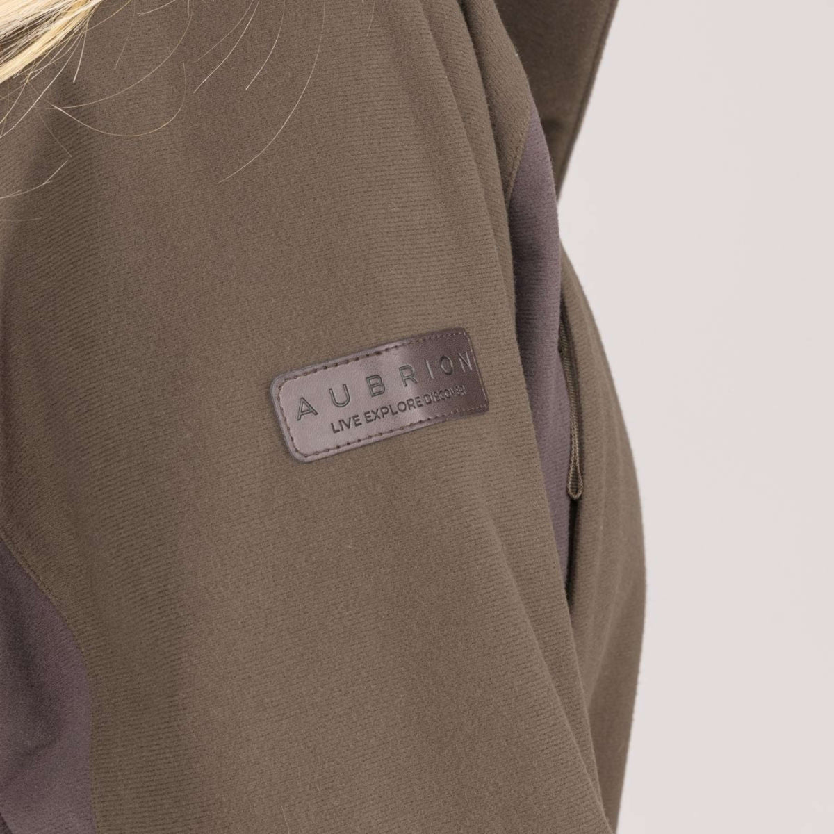 Aubrion by Shires Chaqueta Heritage Oliva oscura