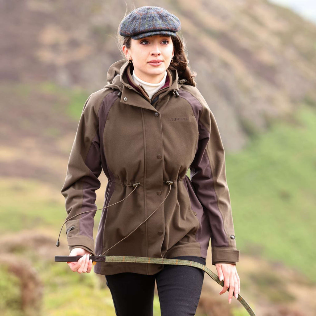 Aubrion by Shires Chaqueta Heritage Oliva oscura