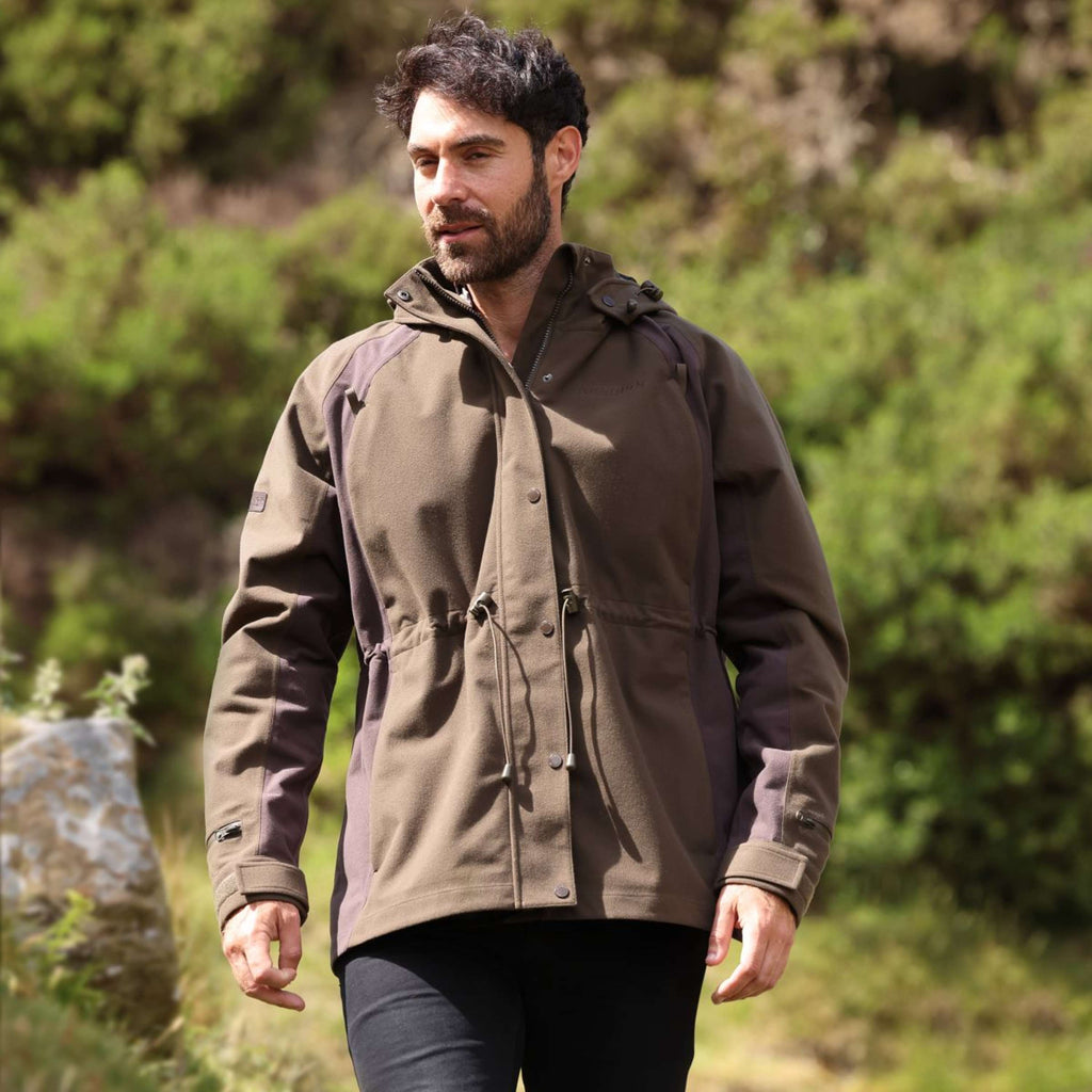 Aubrion by Shires Chaqueta Heritage Oliva oscura