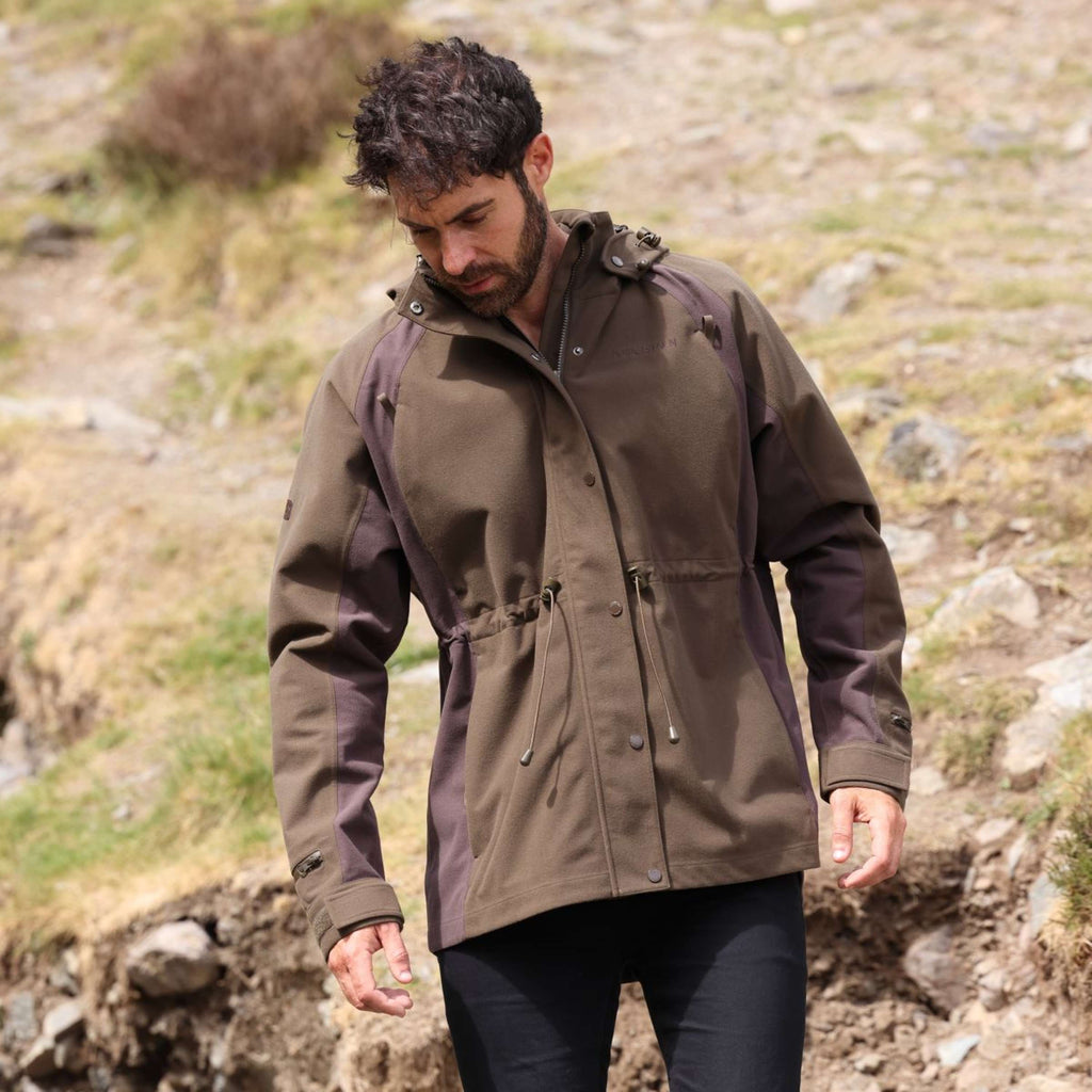 Aubrion by Shires Chaqueta Heritage Oliva oscura