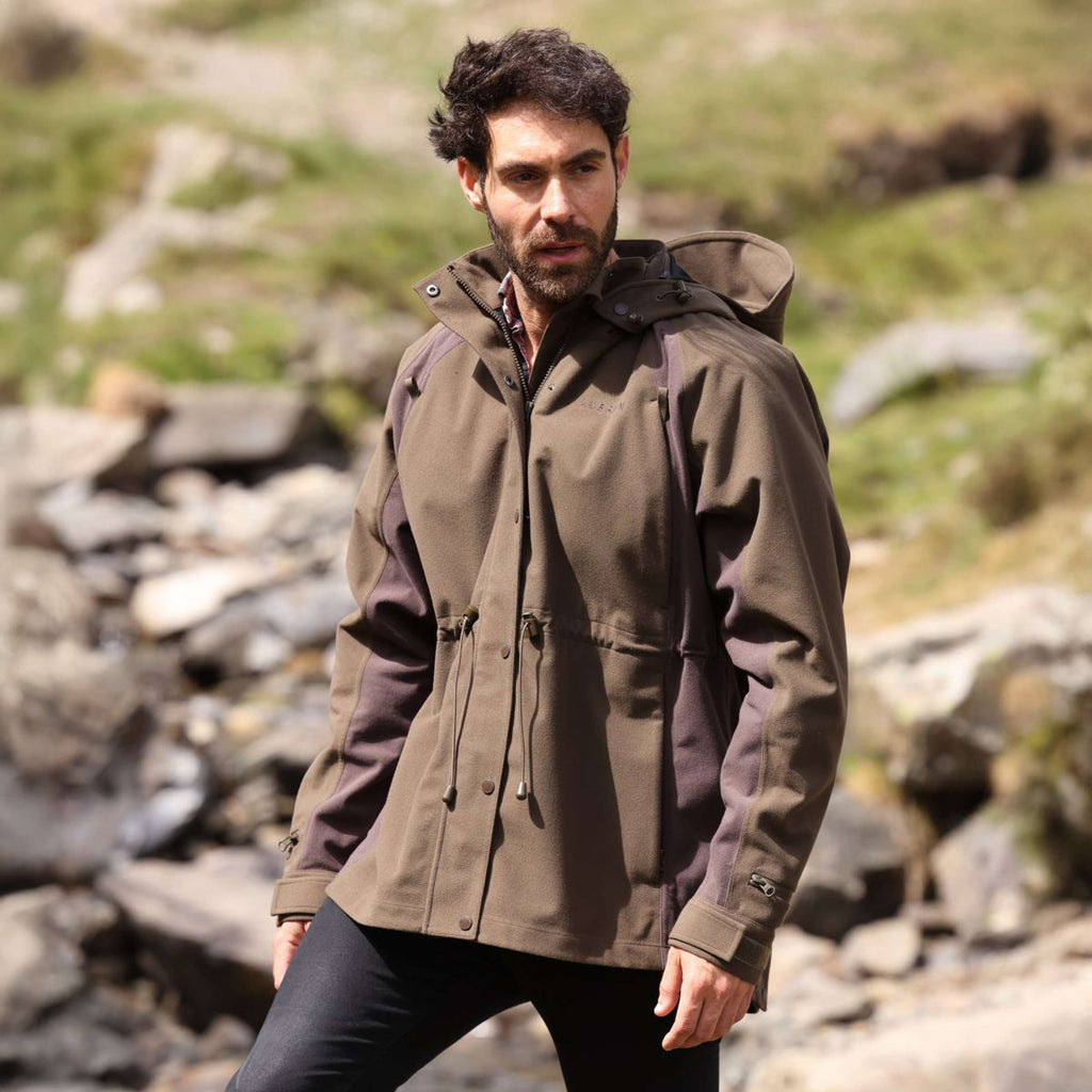 Aubrion by Shires Chaqueta Heritage Oliva oscura