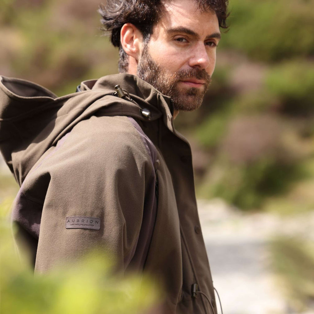 Aubrion by Shires Chaqueta Heritage Oliva oscura