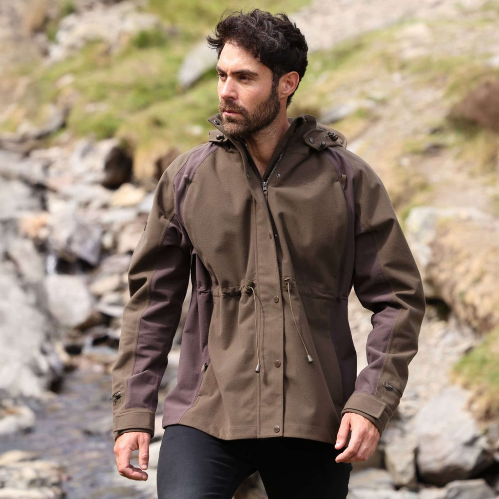 Aubrion by Shires Chaqueta Heritage Oliva oscura