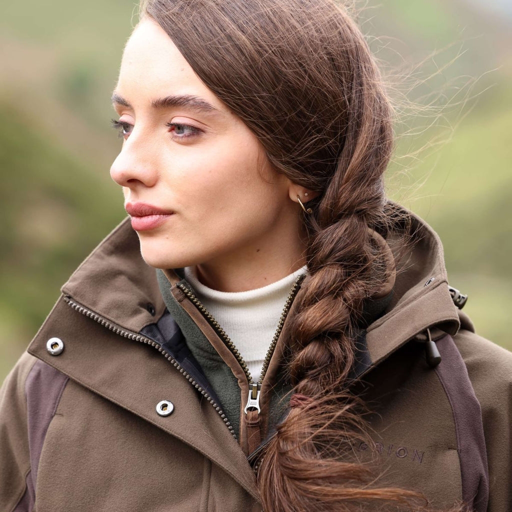 Aubrion by Shires Pullover Heritage Oliva oscura