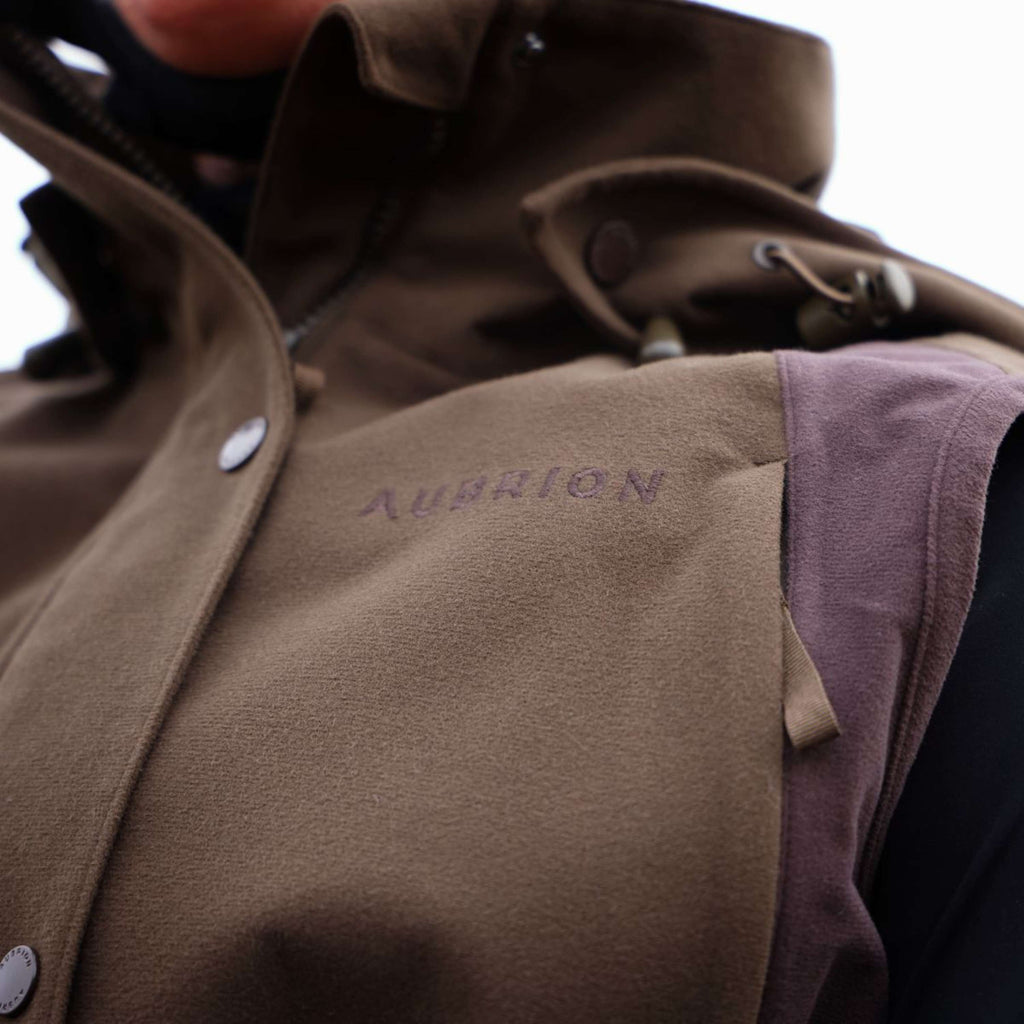 Aubrion by Shires Chaleco Heritage Oliva oscura