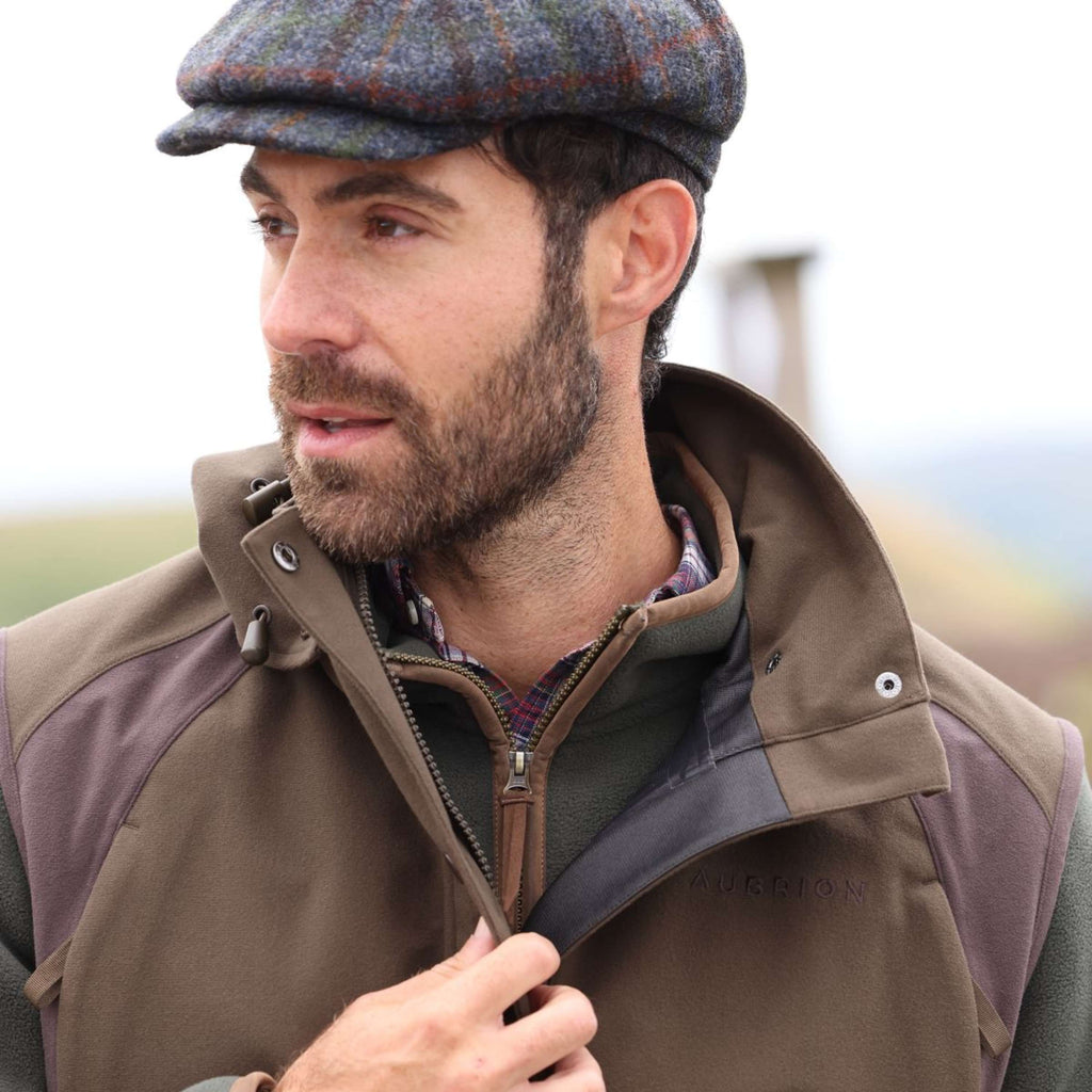 Aubrion by Shires Chaleco Heritage Oliva oscura