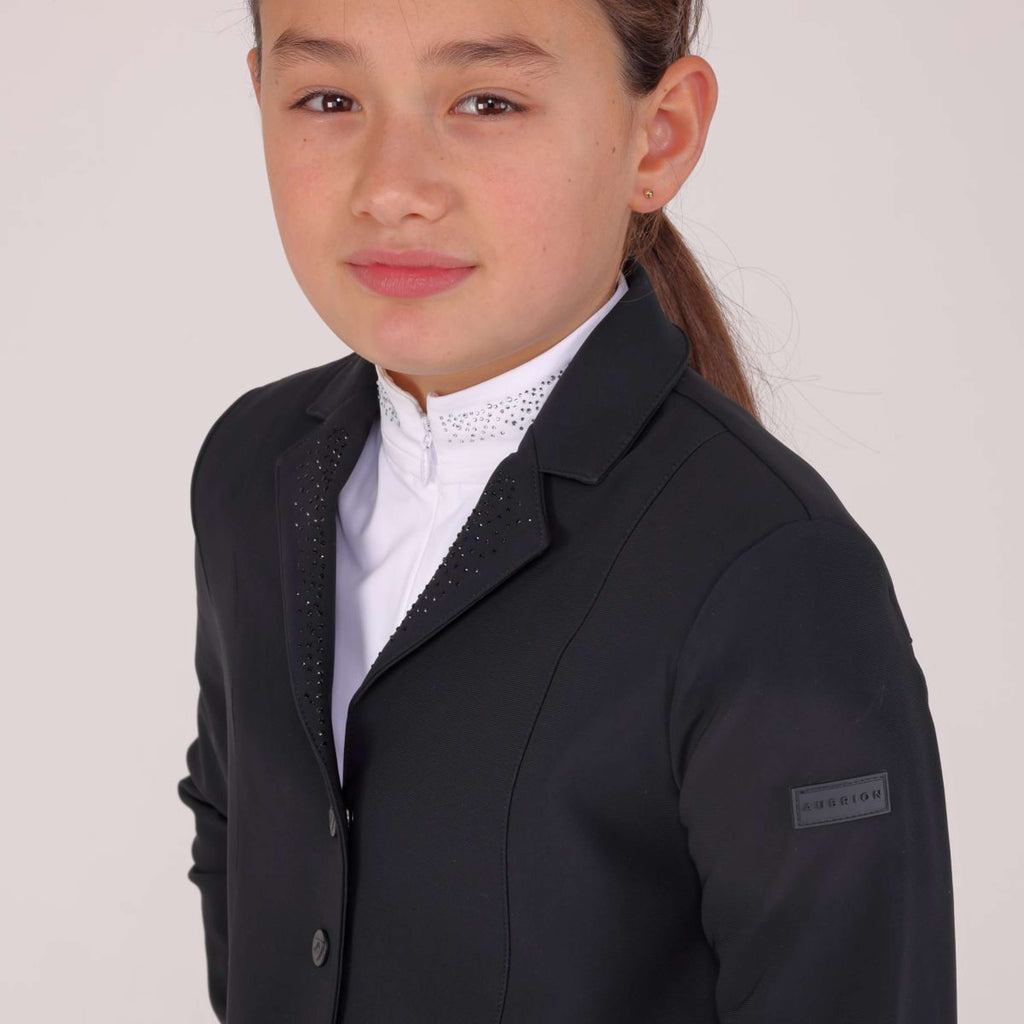 Aubrion by Shires Chaqueta de Competición Optima GX Niños Negro