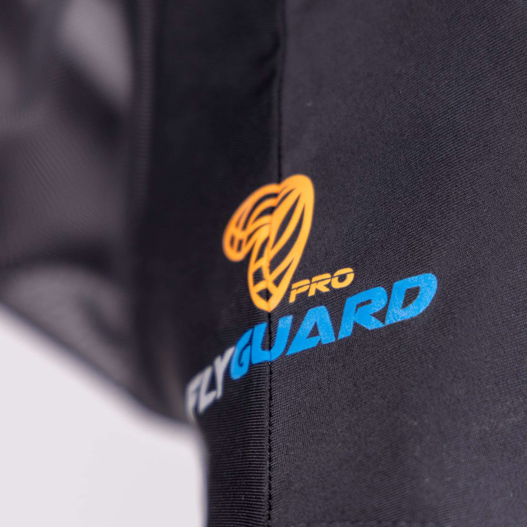 FlyGuard by Shires Máscara para Moscas Pro Stretch con Orejas y Flecos Jet