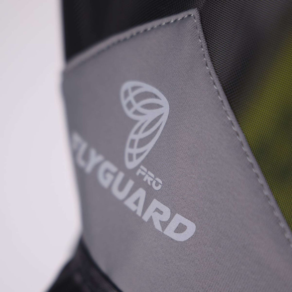 FlyGuard by Shires Máscara para Moscas Pro Hi-Viz Fine Mesh con Orejas y Flecos Amarillo fluorescente
