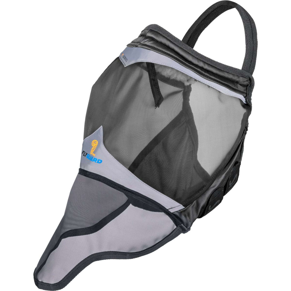 FlyGuard by Shires Máscara para Moscas Pro Fine Mesh Sin orejas con Nariz Jet
