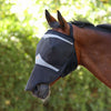 FlyGuard by Shires Máscara para Moscas Pro Fine Mesh Sin orejas con Nariz Jet