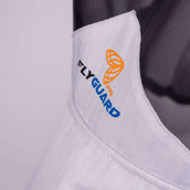 FlyGuard Máscara para Moscas Pro Sun Shade con Orejas y Nariz Blanco