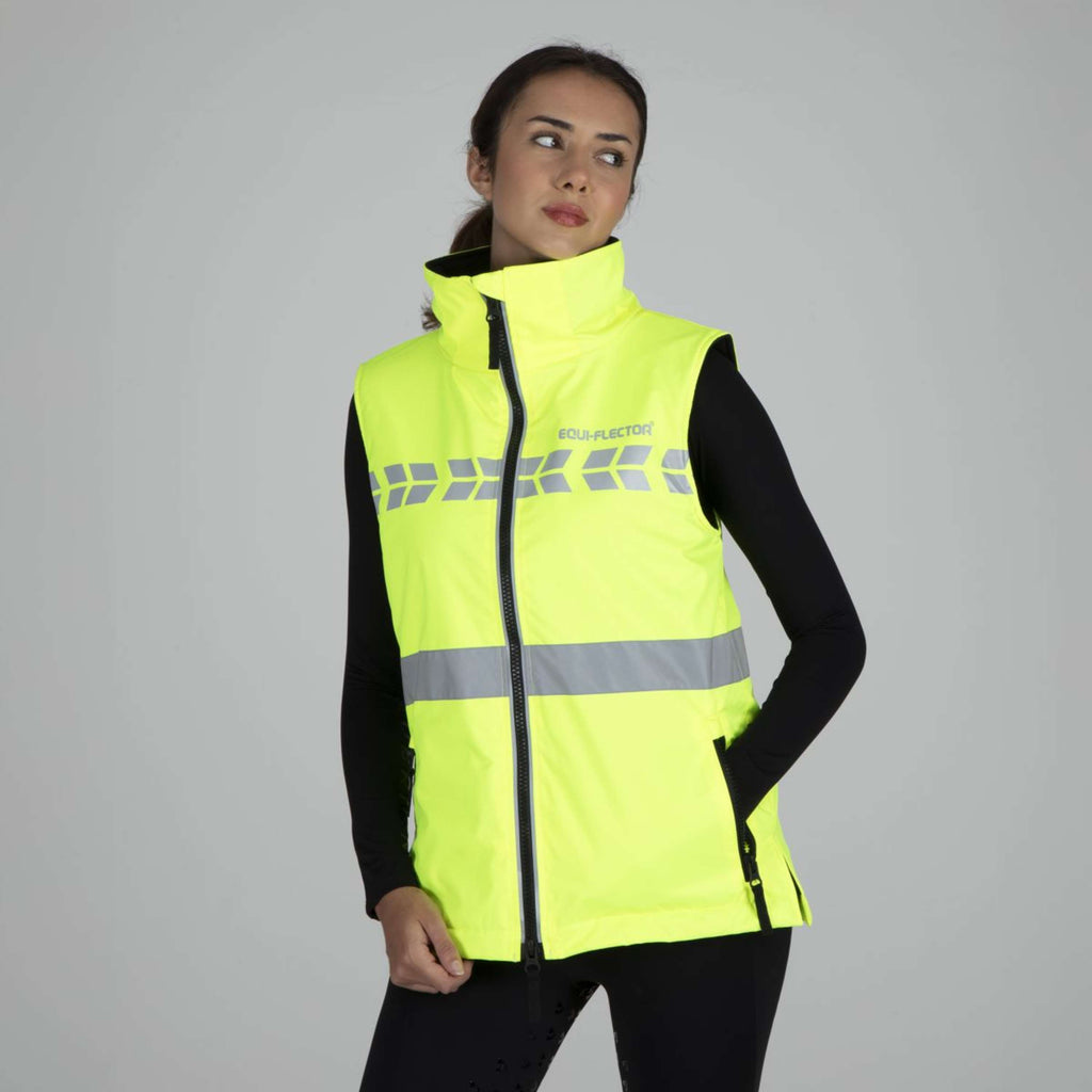 Equi-Flector by Shires Chaleco Reflectante Amarillo