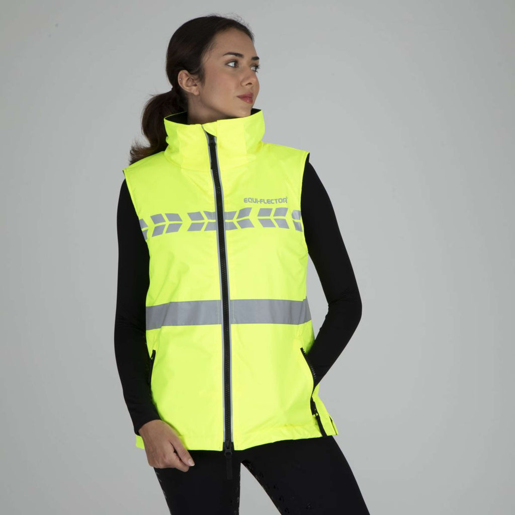 Equi-Flector by Shires Chaleco Reflectante Amarillo