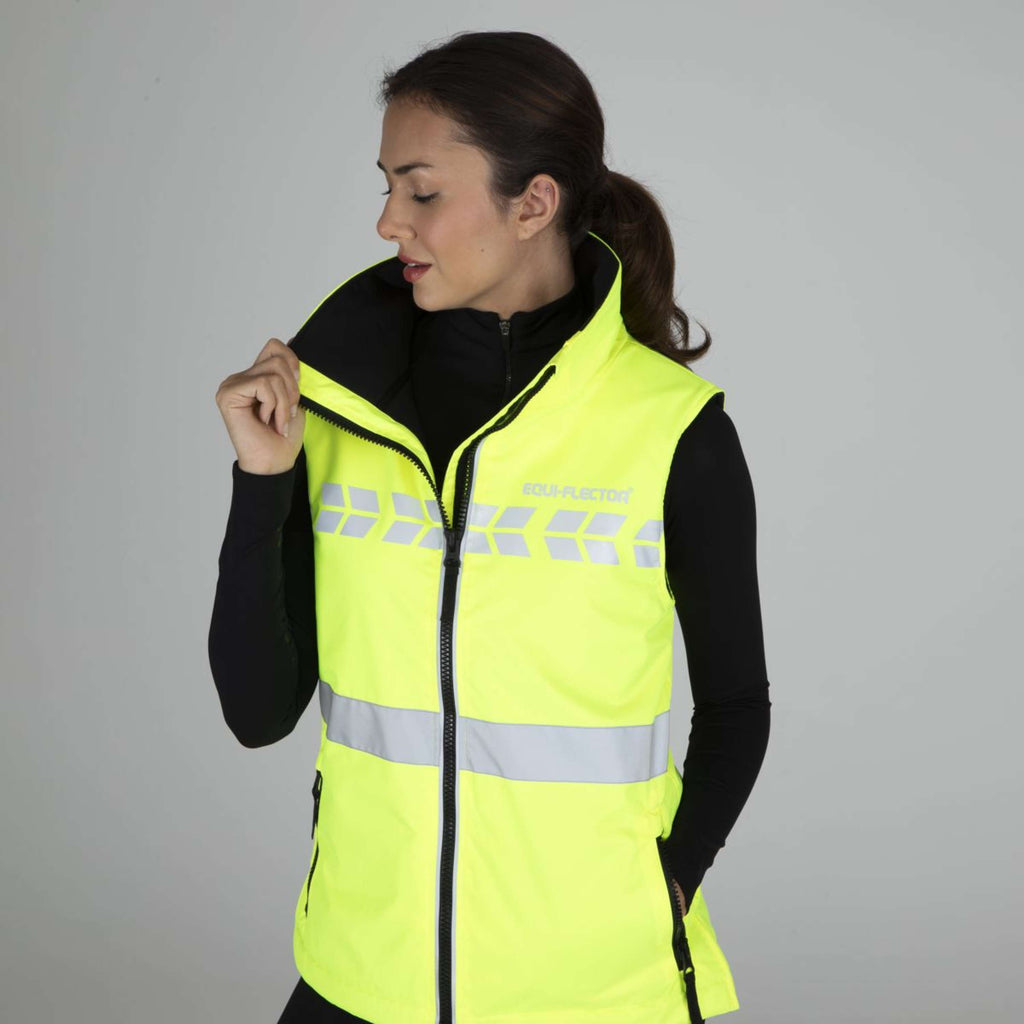 Equi-Flector by Shires Chaleco Reflectante Amarillo